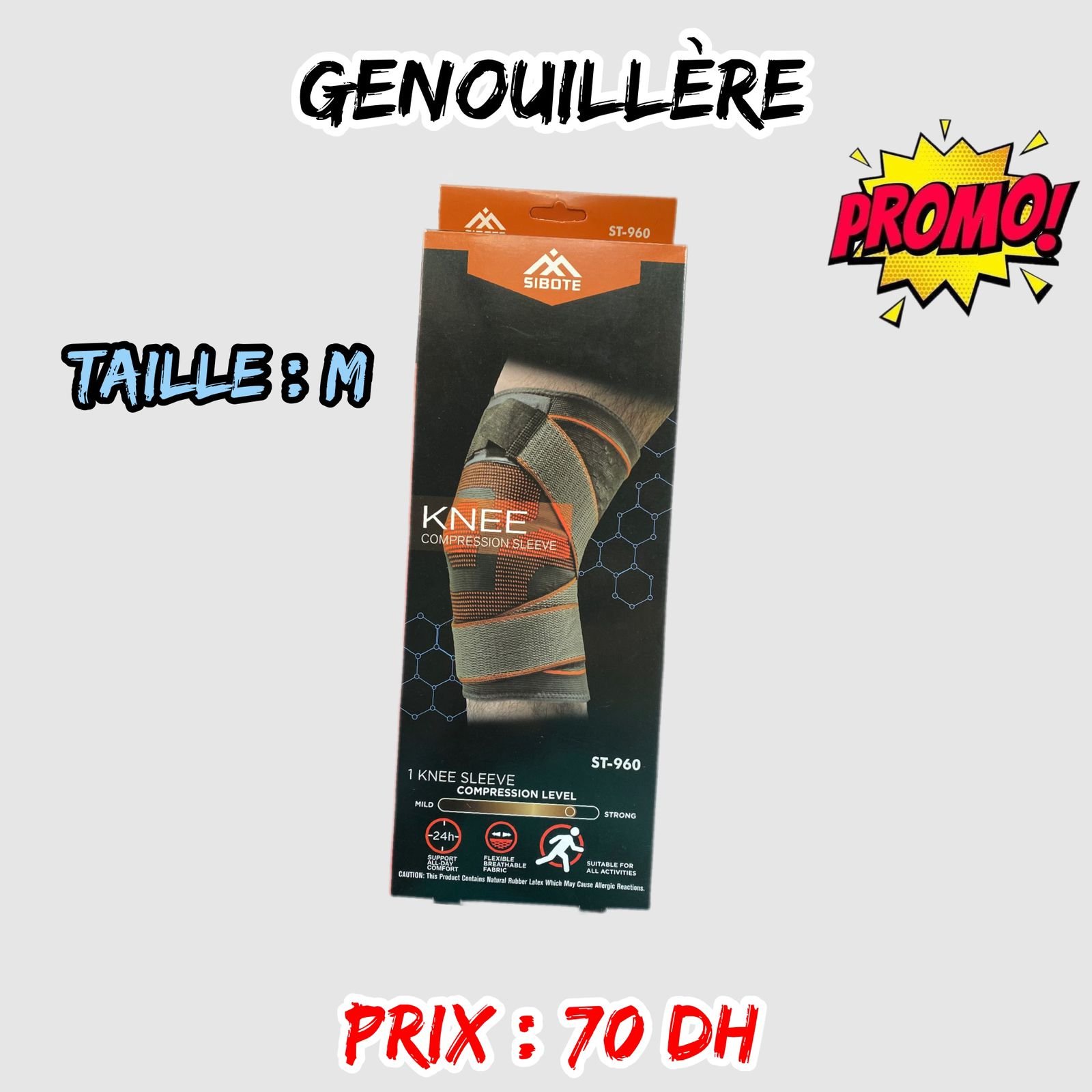 GENOUILLERE TAILLE M