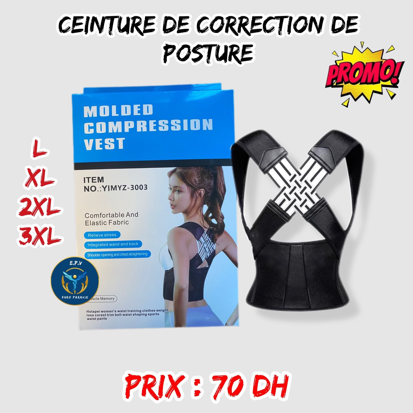 CEINTURE DE CORRECTION DE POSTURE