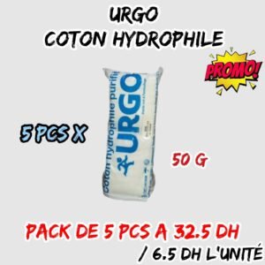 URGO COTON 50g PACK DE 5 PCS
