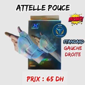 ATTELLE POUCE STANDARD GAUCHE ET DROITE