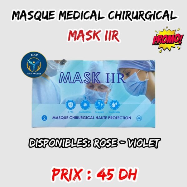 MASQUE MEDICAL CHIRURGICAL IIR