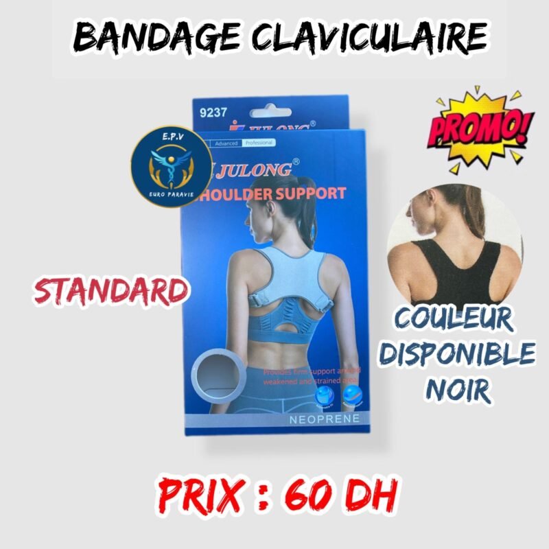 BANDAGE CLAVICULAIRE STANDARD NOIR