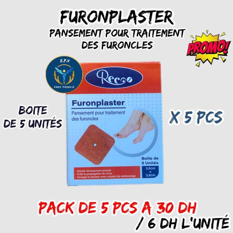 FURONPLASTER PANSEMENT POUR TRAITEMENT DES FURONCLES