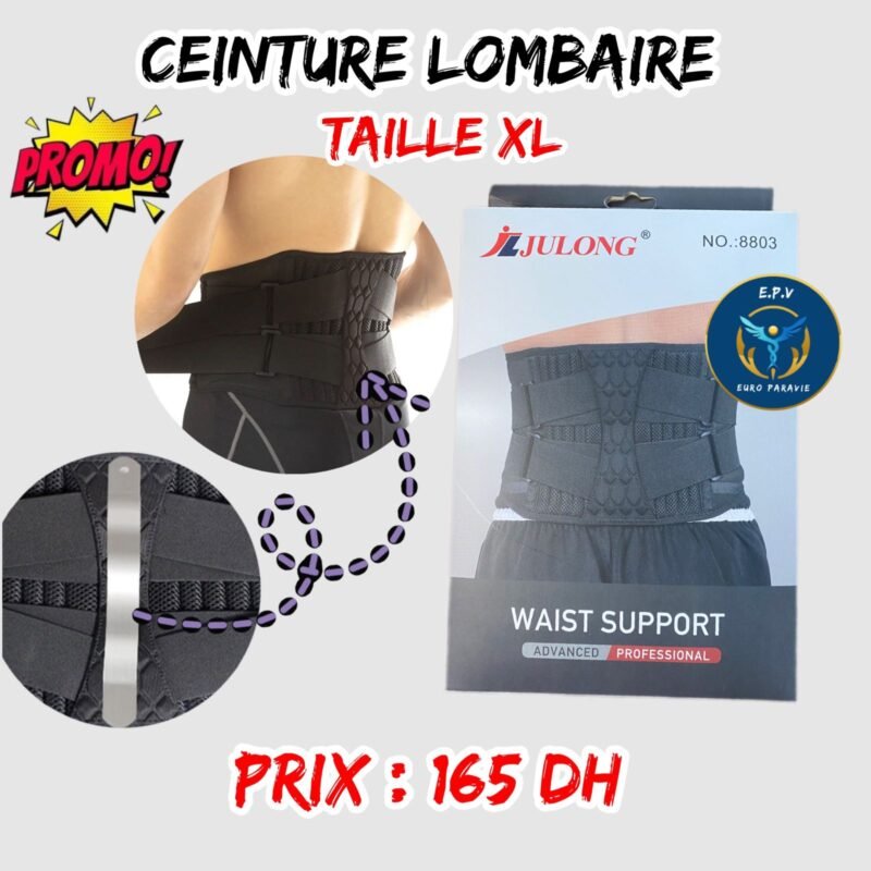 CEINTURE LOMBAIRE TAILLE XL 8803