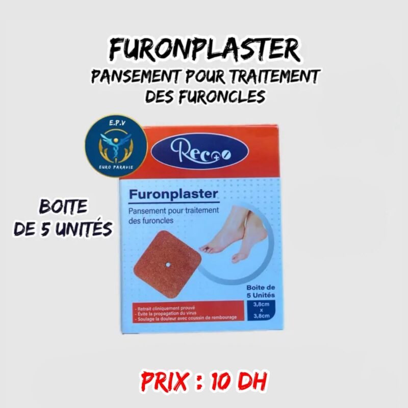 FURONPLASTER PANSEMENT POUR TRAITEMENT DES FURONCLES