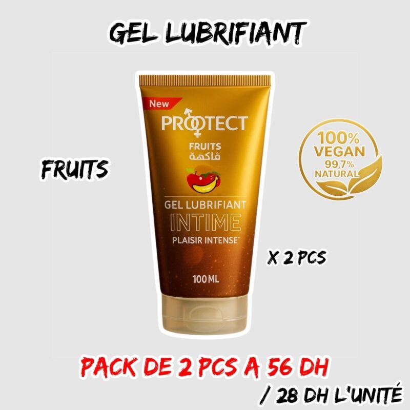 GEL LUBRIFIANT FRUITS