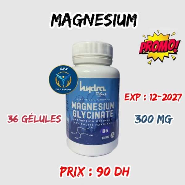 MAGNESIUM 300 MG 36 GELULES