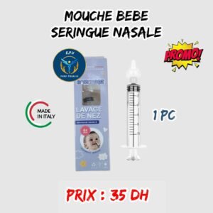 MOUCHE BEBE SERINGUE NASALE 1 PC