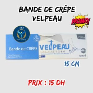 BANDE DE CREPE VELPEAU15 CM