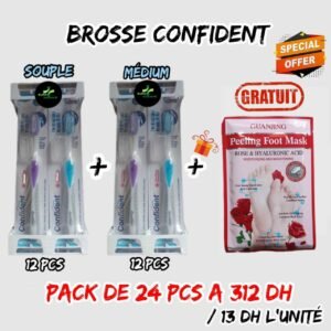 PACK BROSSE CONFIDENT MASQUE EXFOLIANT