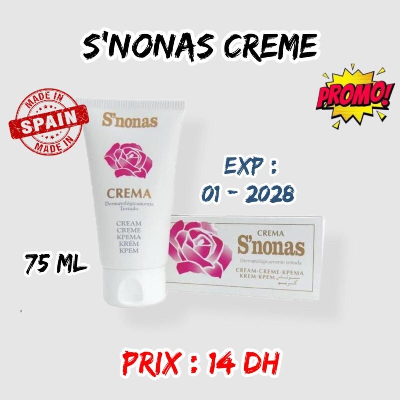 S'NONAS CREME 75 ML
