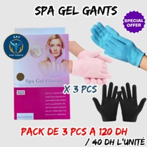 SPA GEL GANTS 3 Pcs. 40 dh U.