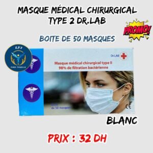 MASQUE MEDICAL CHIRURGICAL DR.LAB BLANC