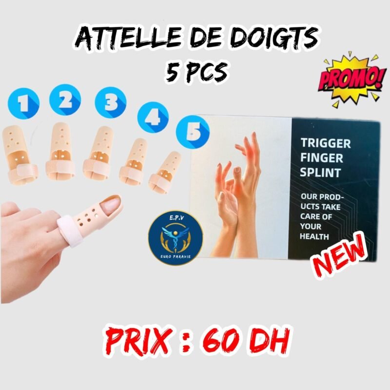 ATTELLE DE DOIGTS 5 PCS