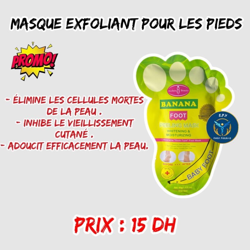MASQUE EXFOLIANT POUR PIEDS
