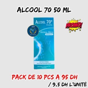 ALCOOL 70° 50 ML { DERMA SOIN }