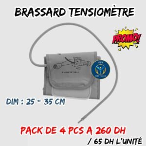 BRASSARD TENSIOMETRE DIM : 25 – 35 cm PACK DE 4 PCS / 65dh U