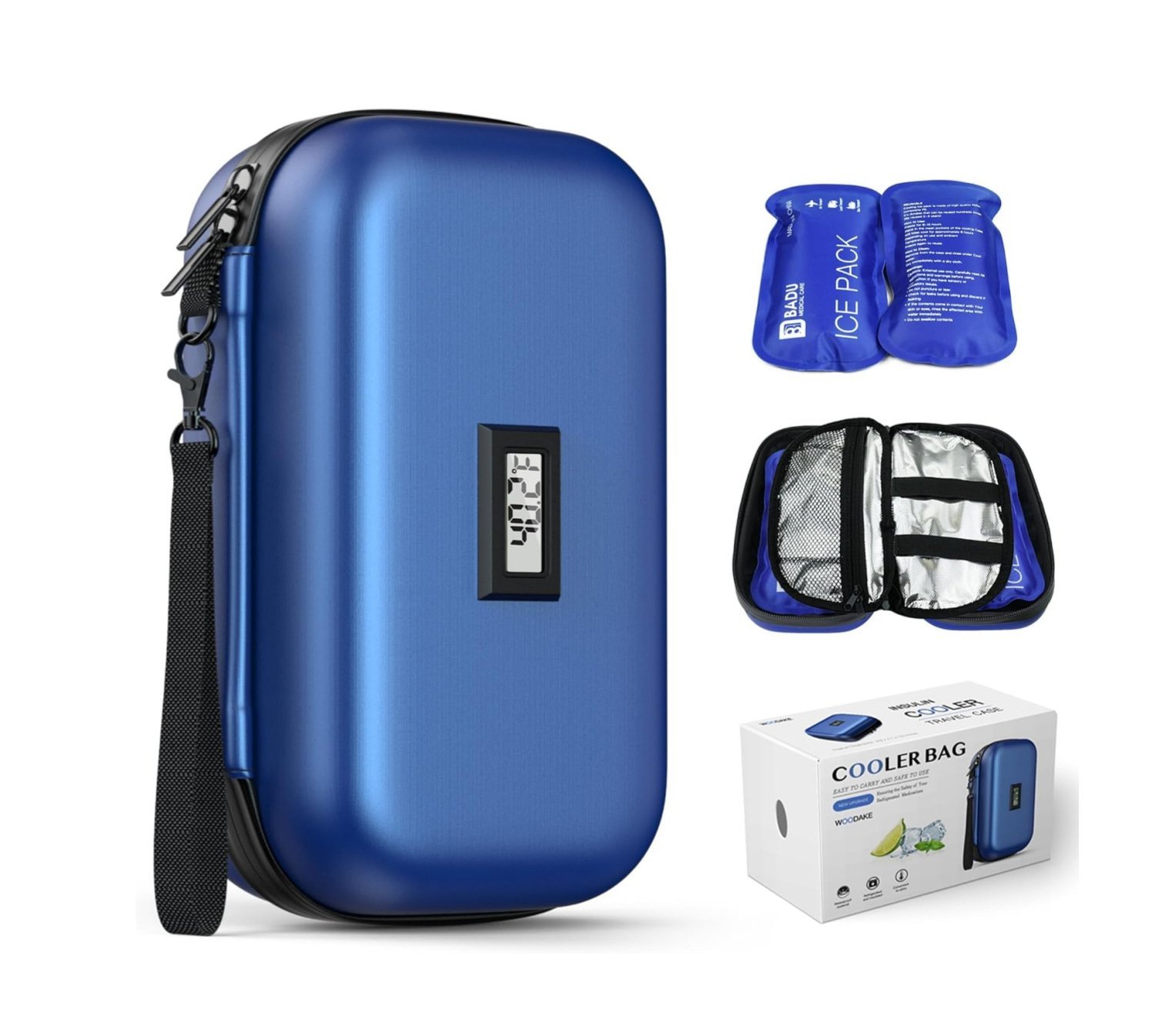 GLACIERE A INSULINE ET MEDICAMENTS BLEU. – Image 4