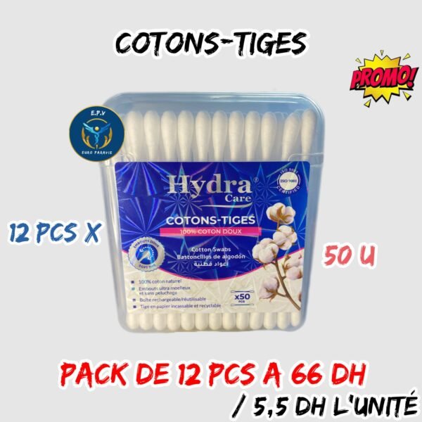 COTONS-TIGES 50U