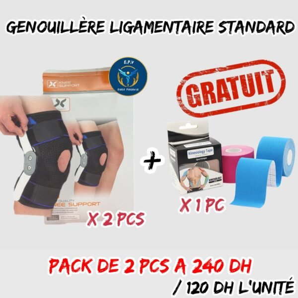 GENOUILLERE LIGAMENTAIRE + LASTO PLAST GRATUIT