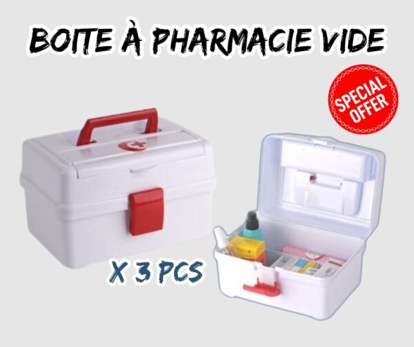 BOITE À PHARMACIE VIDE