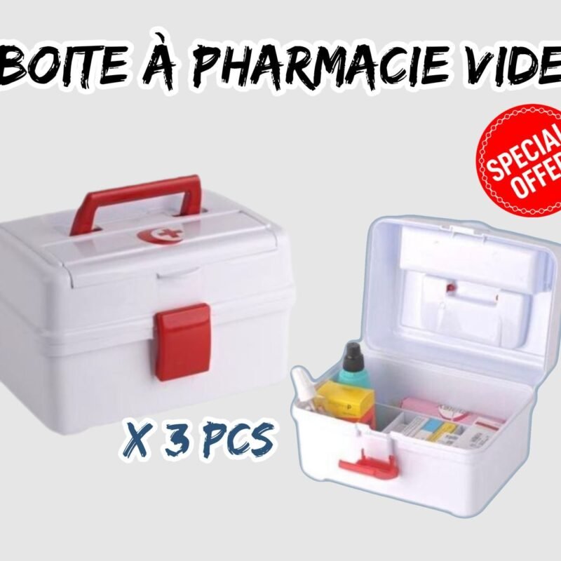 BOITE À PHARMACIE VIDE