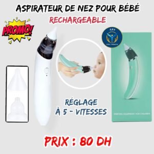 ASPIRATEUR ELECTRIQUE DE NEZ POUR BEBE