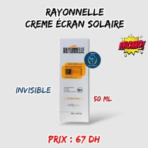 RAYONNELLE CREME ECRAN SOLAIRE 50ML INVISIBLE
