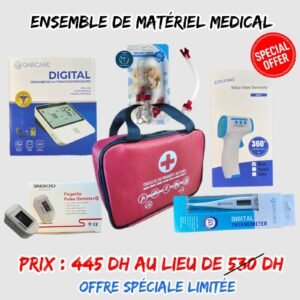 ENSEMBLE DE MATERIEL MEDICAL