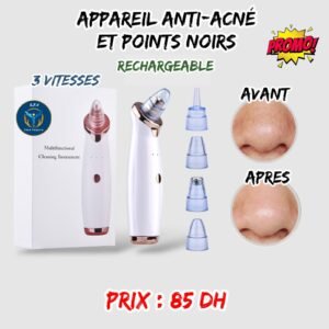 APPAREIL ANTI-ACNE ET POINTS NOIRS