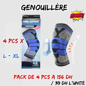 GENOUILLERE { 4 PCS } TAILLE L + XL