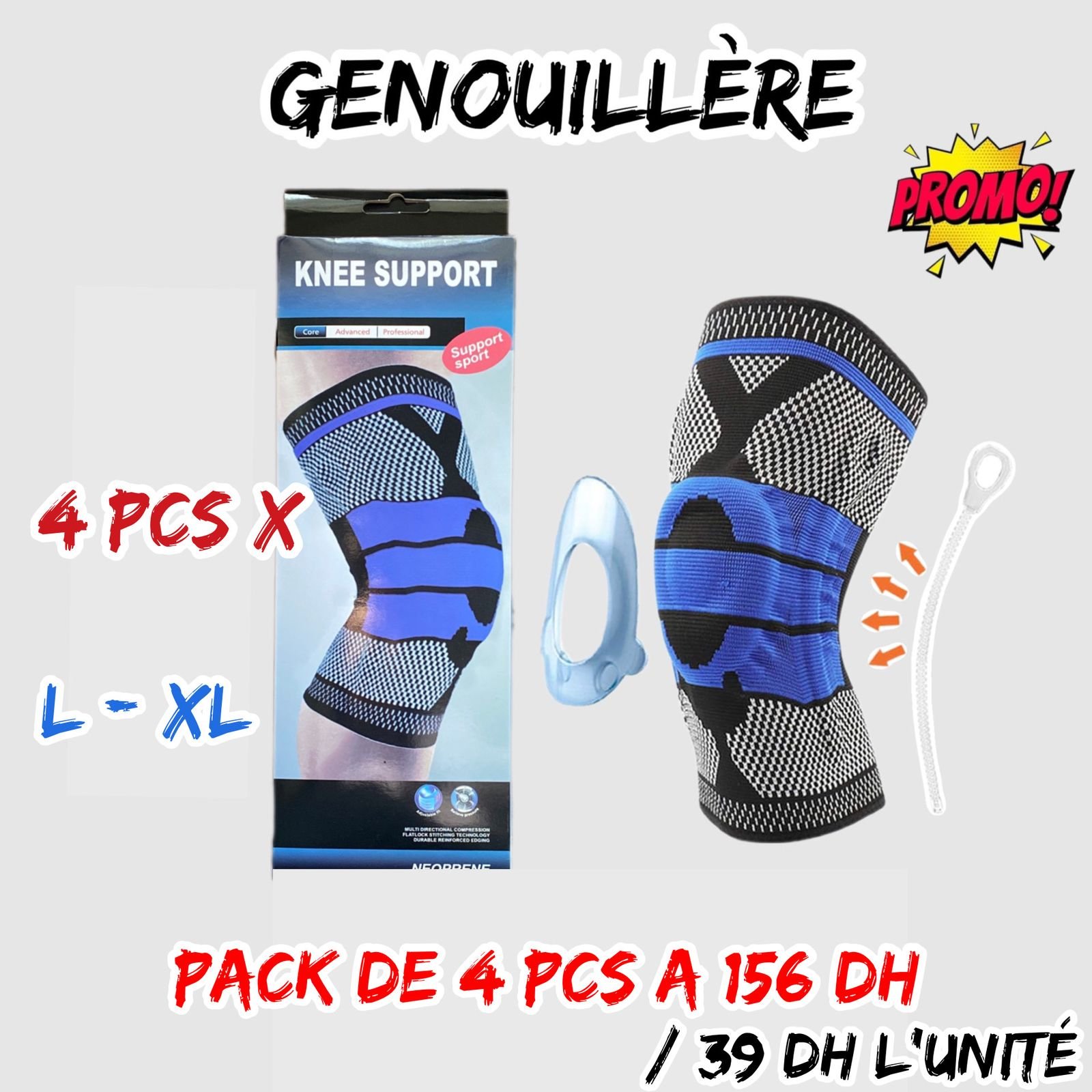GENOUILLERE { 4 PCS } 2031