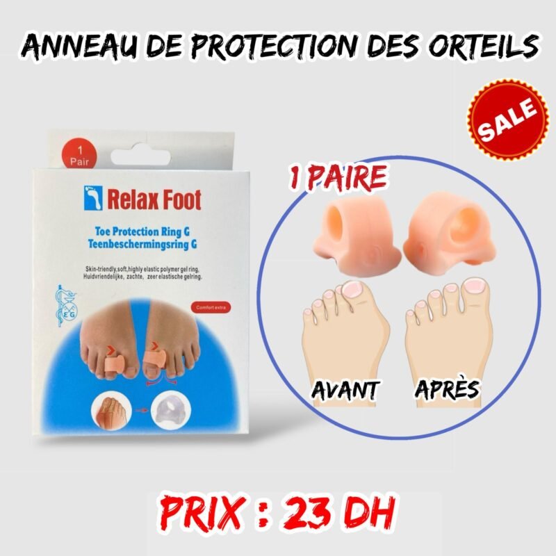 ANNEAU DE PROTECTION DES ORTEILS