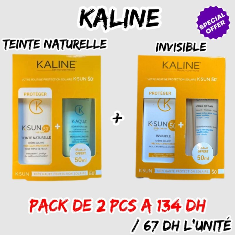 PACK KALINE INVISIBLE + TEINTE NATURELLE
