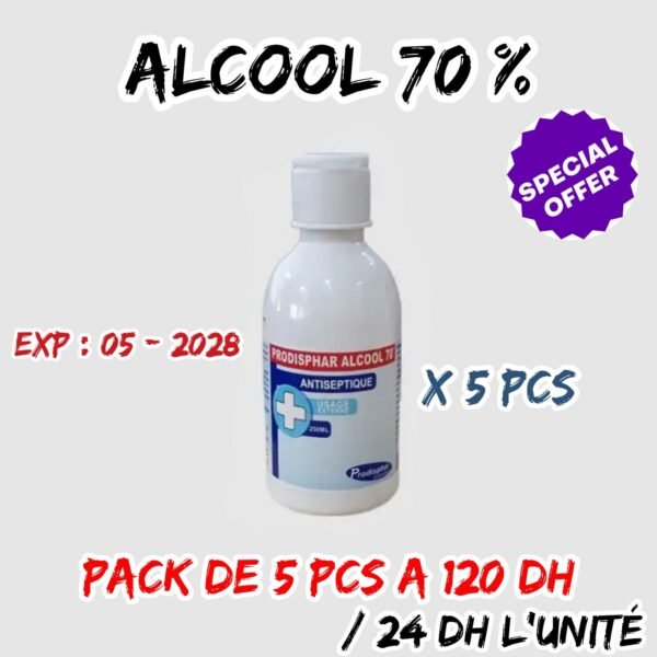 ALCOOL 70° 250ML