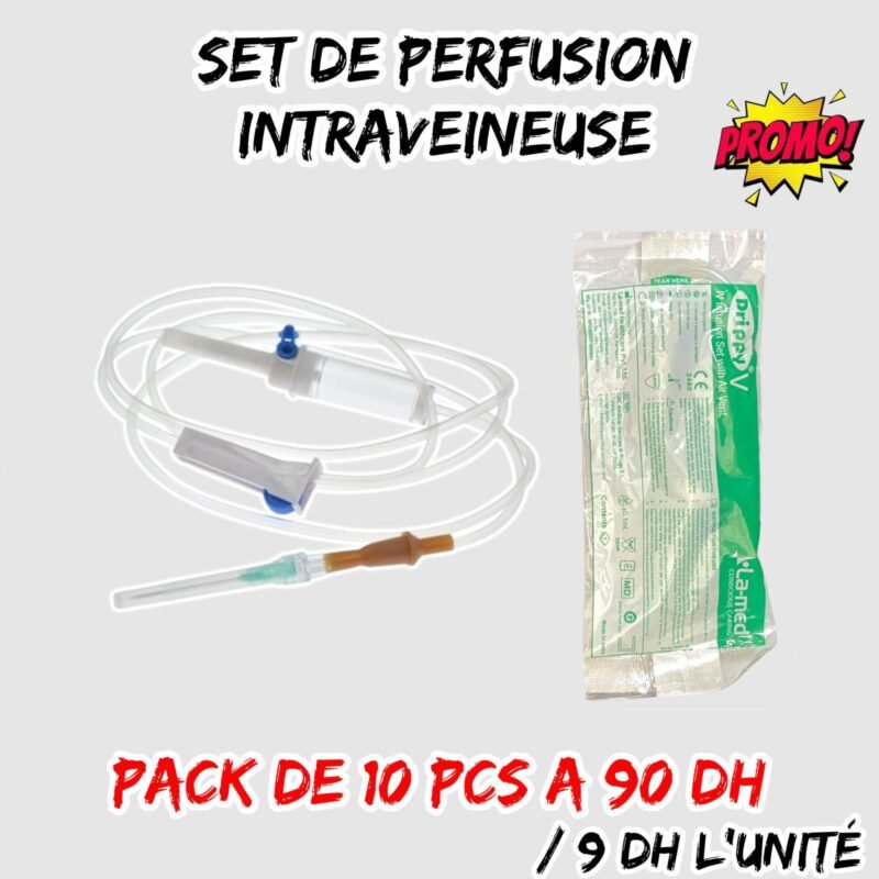 SET DE PERFUSION INTRAVEINEUSE
