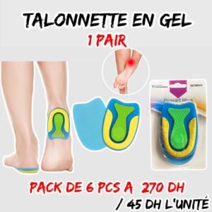 TALONNETTE EN GEL PACK DE 6 PCS