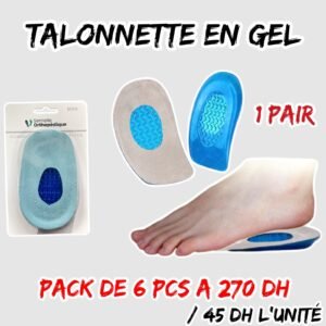 TALONNETTE EN GEL PACK DE 6 PCS