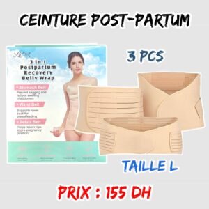 CEINTURE POST-PARTUM 3 PCS TAILLE L