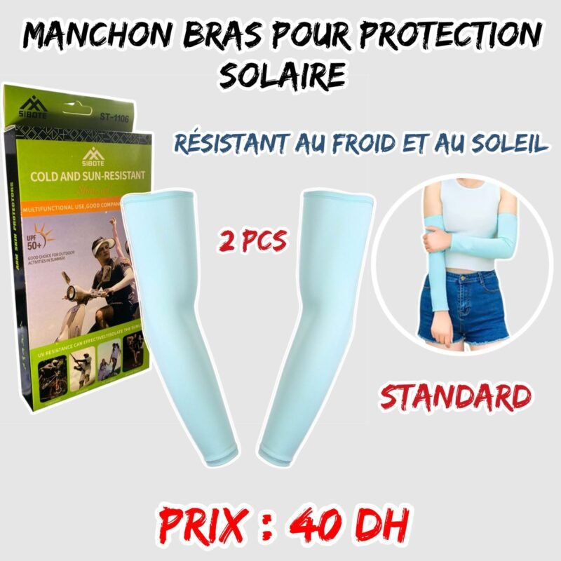 MANCHON BRAS BLEU CIEL  1106