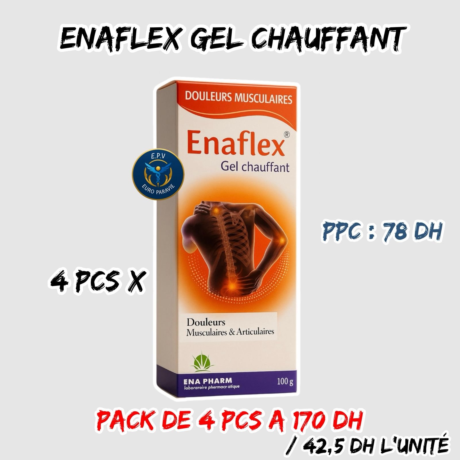 ENAFLEX GEL CHAUFFANT