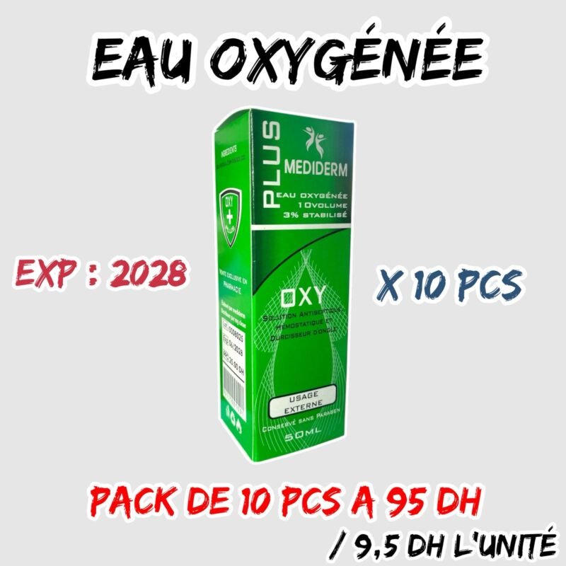 EAU OXYGENEE { MEDIDERM }