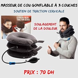 MASSEUR DE COU GONFLABLE