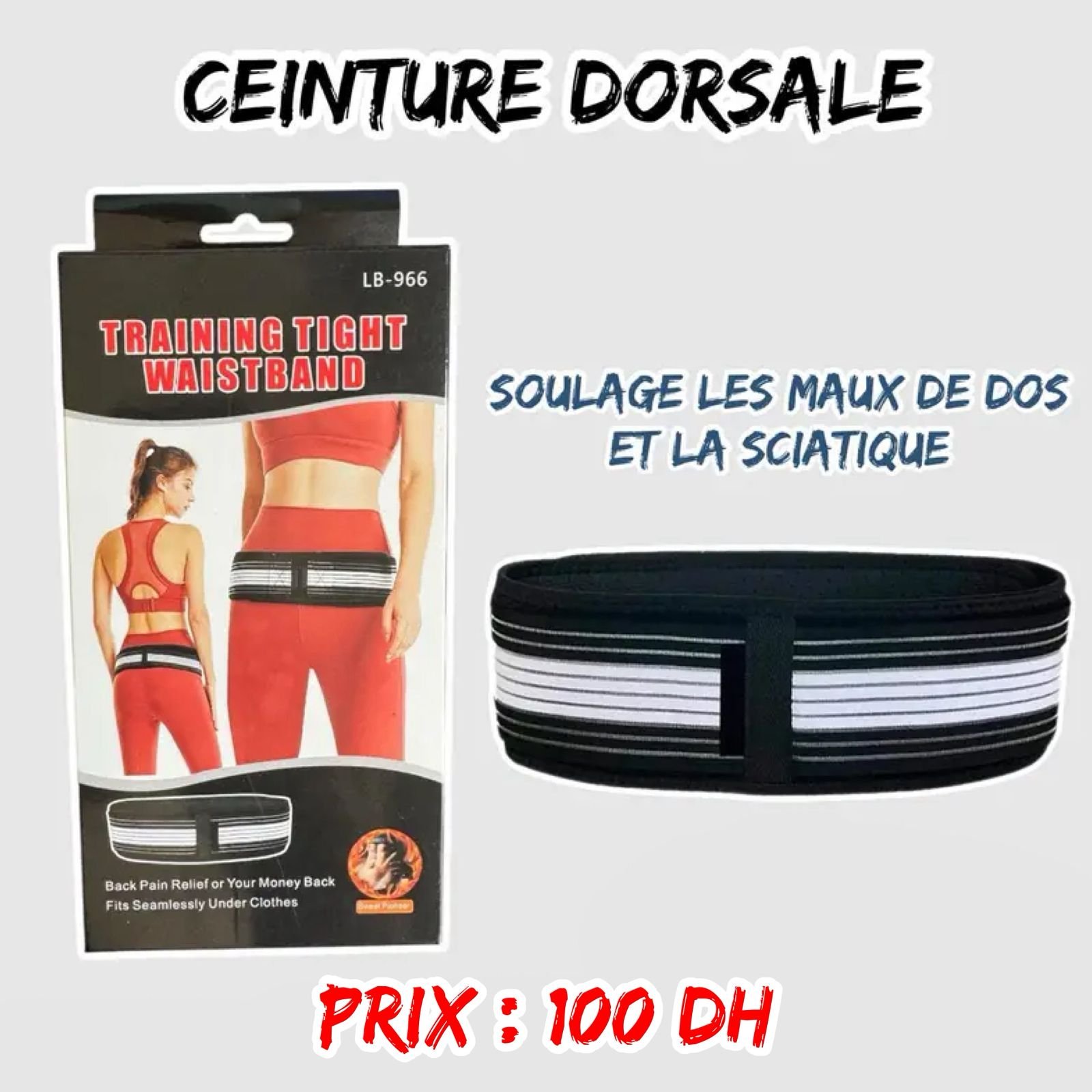 CEINTURE DORSALE LB-966