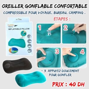 OREILLER GONFLABLE CONFORTABLE