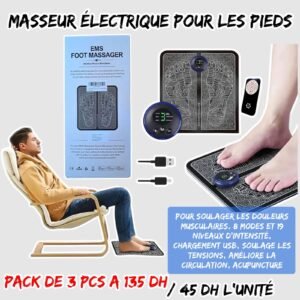 MASSEUR ELECTRIQUE POUR LES PIEDS
