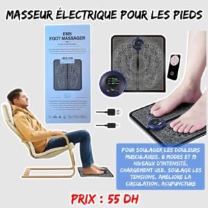 MASSEUR ELECTRIQUE POUR LES PIEDS