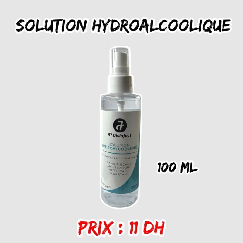 SOLUTION HYDROALCOOLIQUE 100 ML
