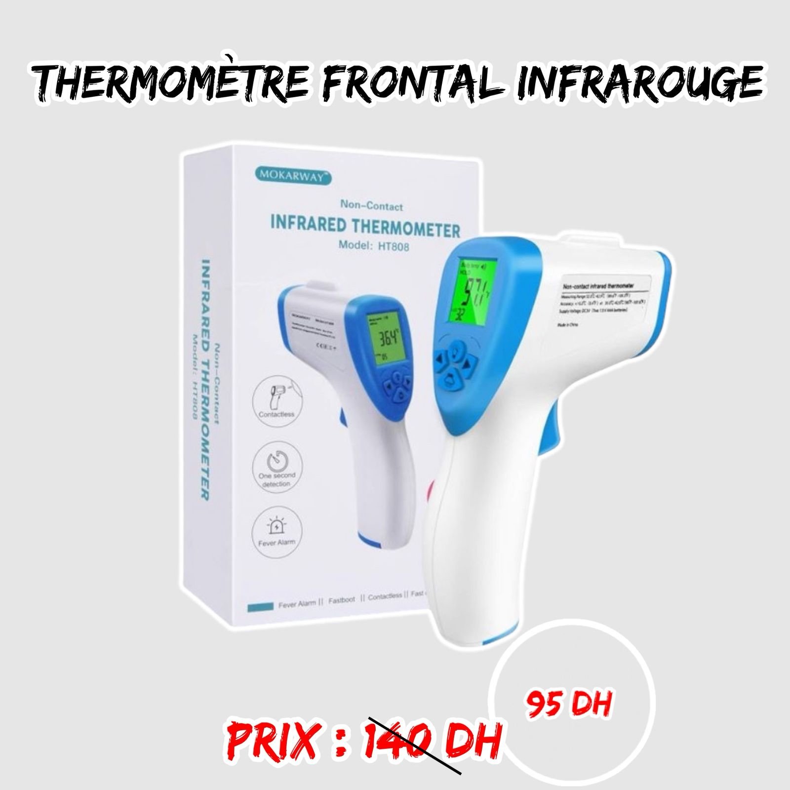 THERMOMETRE FRONTAL INFRAROUGE