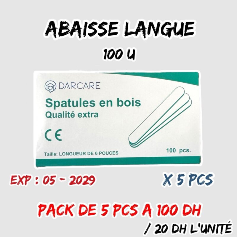 ABAISSE LANGUE { DARCARE }